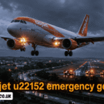 easyjet u22152 emergency germany