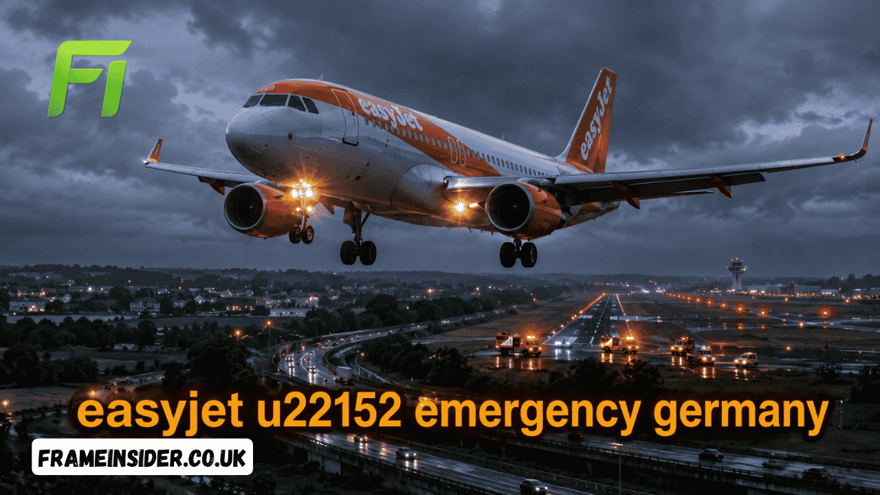 easyjet u22152 emergency germany