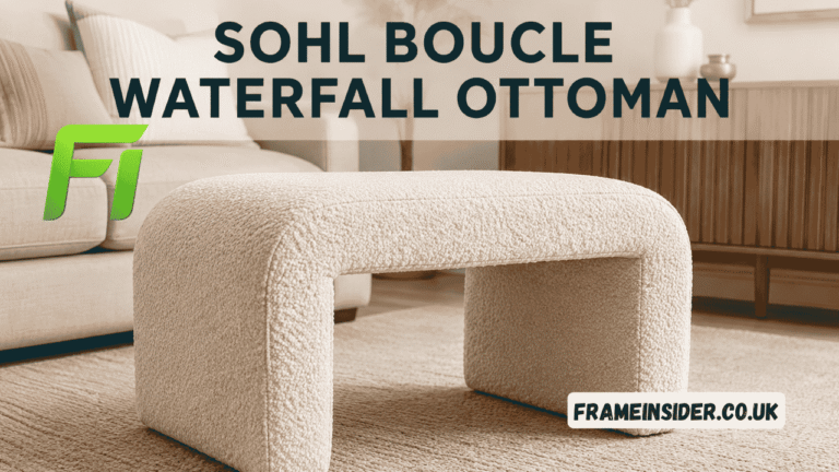 sohl boucle waterfall ottoman